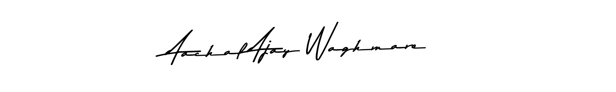 Here are the top 10 professional signature styles for the name Aachal Ajay Waghmare. These are the best autograph styles you can use for your name. Aachal Ajay Waghmare signature style 9 images and pictures png