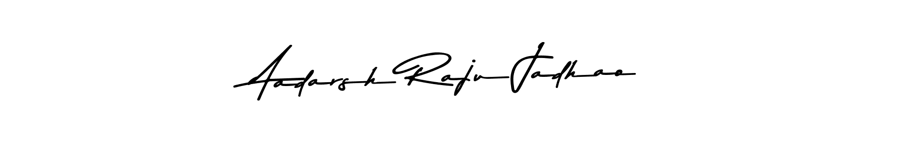 Similarly Asem Kandis PERSONAL USE is the best handwritten signature design. Signature creator online .You can use it as an online autograph creator for name Aadarsh Raju Jadhao. Aadarsh Raju Jadhao signature style 9 images and pictures png