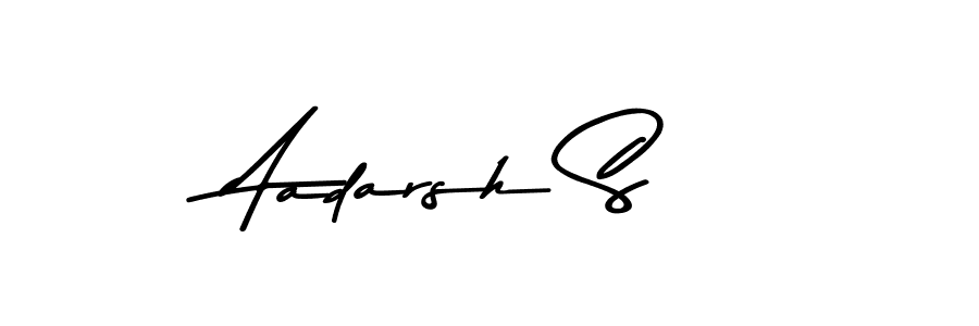 Make a beautiful signature design for name Aadarsh S. Use this online signature maker to create a handwritten signature for free. Aadarsh S signature style 9 images and pictures png