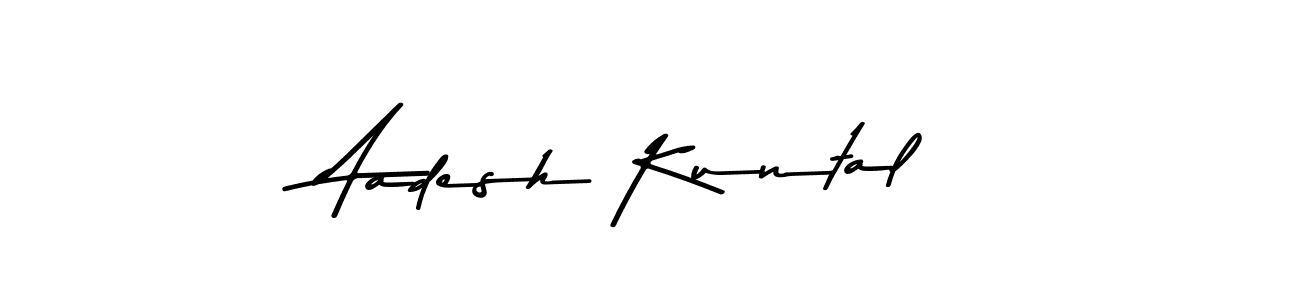 Similarly Asem Kandis PERSONAL USE is the best handwritten signature design. Signature creator online .You can use it as an online autograph creator for name Aadesh Kuntal. Aadesh Kuntal signature style 9 images and pictures png