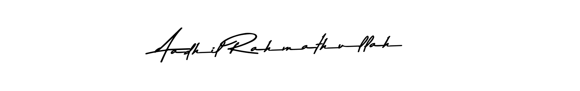 Here are the top 10 professional signature styles for the name Aadhil Rahmathullah. These are the best autograph styles you can use for your name. Aadhil Rahmathullah signature style 9 images and pictures png