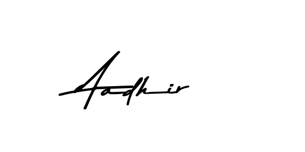 Also You can easily find your signature by using the search form. We will create Aadhir name handwritten signature images for you free of cost using Asem Kandis PERSONAL USE sign style. Aadhir signature style 9 images and pictures png