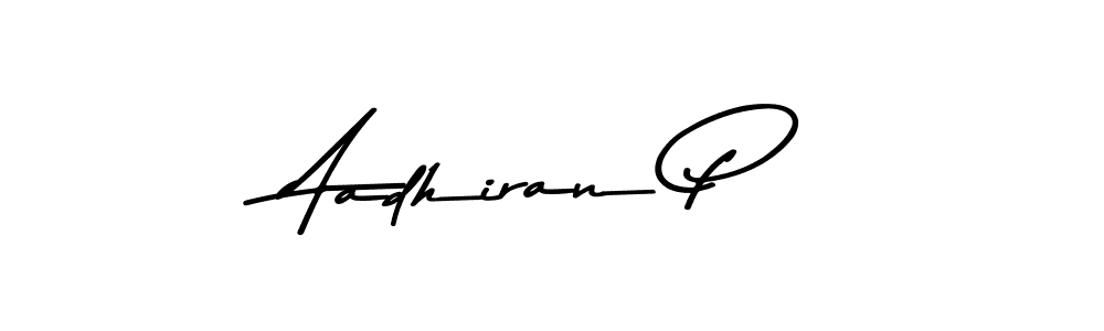 Similarly Asem Kandis PERSONAL USE is the best handwritten signature design. Signature creator online .You can use it as an online autograph creator for name Aadhiran P. Aadhiran P signature style 9 images and pictures png