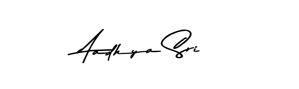 Design your own signature with our free online signature maker. With this signature software, you can create a handwritten (Asem Kandis PERSONAL USE) signature for name Aadhya Sri. Aadhya Sri signature style 9 images and pictures png