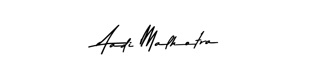 Make a beautiful signature design for name Aadi Malhotra. With this signature (Asem Kandis PERSONAL USE) style, you can create a handwritten signature for free. Aadi Malhotra signature style 9 images and pictures png