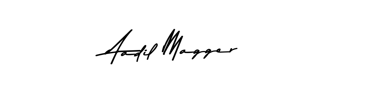 Also we have Aadil Magger name is the best signature style. Create professional handwritten signature collection using Asem Kandis PERSONAL USE autograph style. Aadil Magger signature style 9 images and pictures png