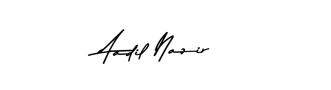 Also You can easily find your signature by using the search form. We will create Aadil Nazir name handwritten signature images for you free of cost using Asem Kandis PERSONAL USE sign style. Aadil Nazir signature style 9 images and pictures png