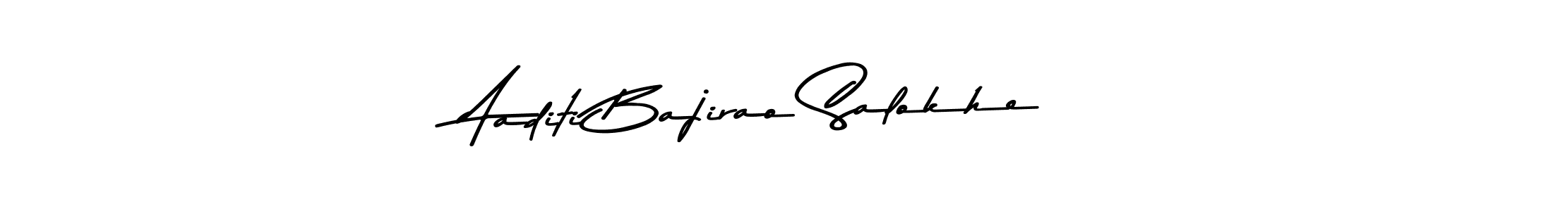 Design your own signature with our free online signature maker. With this signature software, you can create a handwritten (Asem Kandis PERSONAL USE) signature for name Aaditi Bajirao Salokhe. Aaditi Bajirao Salokhe signature style 9 images and pictures png