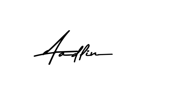 Use a signature maker to create a handwritten signature online. With this signature software, you can design (Asem Kandis PERSONAL USE) your own signature for name Aadlin. Aadlin signature style 9 images and pictures png