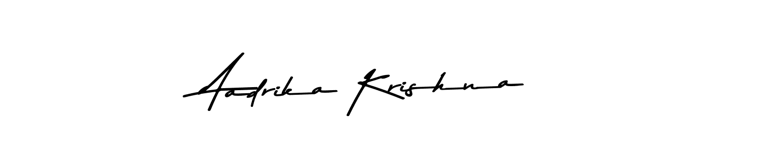 Also we have Aadrika Krishna name is the best signature style. Create professional handwritten signature collection using Asem Kandis PERSONAL USE autograph style. Aadrika Krishna signature style 9 images and pictures png