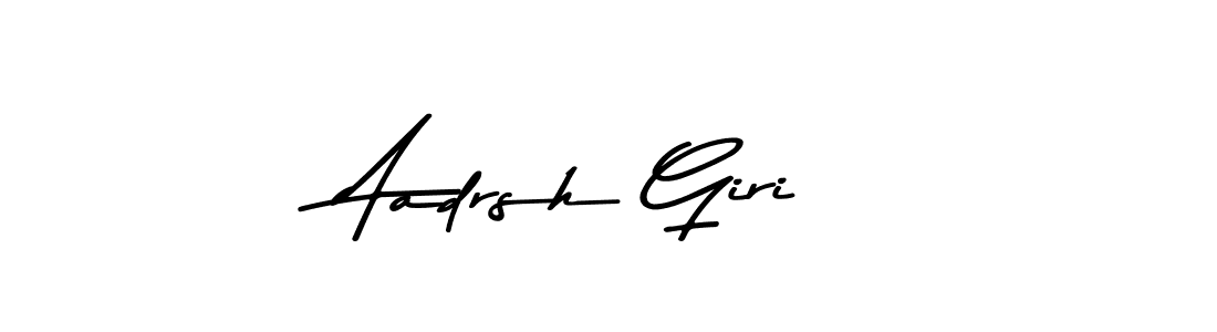 Aadrsh Giri stylish signature style. Best Handwritten Sign (Asem Kandis PERSONAL USE) for my name. Handwritten Signature Collection Ideas for my name Aadrsh Giri. Aadrsh Giri signature style 9 images and pictures png