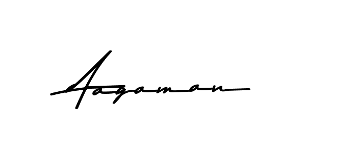 Use a signature maker to create a handwritten signature online. With this signature software, you can design (Asem Kandis PERSONAL USE) your own signature for name Aagaman. Aagaman signature style 9 images and pictures png