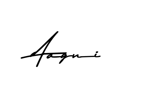 Create a beautiful signature design for name Aagni. With this signature (Asem Kandis PERSONAL USE) fonts, you can make a handwritten signature for free. Aagni signature style 9 images and pictures png