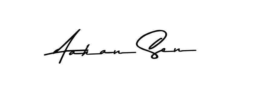 How to make Aahan Sen signature? Asem Kandis PERSONAL USE is a professional autograph style. Create handwritten signature for Aahan Sen name. Aahan Sen signature style 9 images and pictures png
