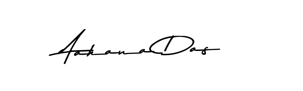 Design your own signature with our free online signature maker. With this signature software, you can create a handwritten (Asem Kandis PERSONAL USE) signature for name Aahana Das. Aahana Das signature style 9 images and pictures png