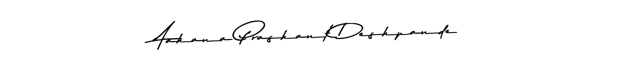 Similarly Asem Kandis PERSONAL USE is the best handwritten signature design. Signature creator online .You can use it as an online autograph creator for name Aahana Prashant Deshpande. Aahana Prashant Deshpande signature style 9 images and pictures png