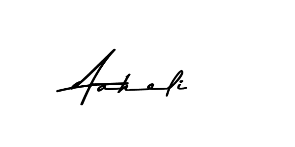 Also we have Aaheli name is the best signature style. Create professional handwritten signature collection using Asem Kandis PERSONAL USE autograph style. Aaheli signature style 9 images and pictures png