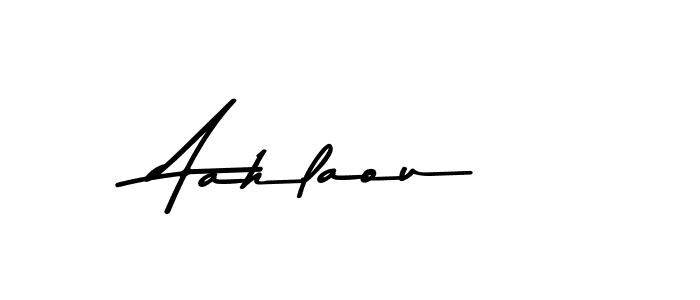 How to make Aahlaou signature? Asem Kandis PERSONAL USE is a professional autograph style. Create handwritten signature for Aahlaou name. Aahlaou signature style 9 images and pictures png