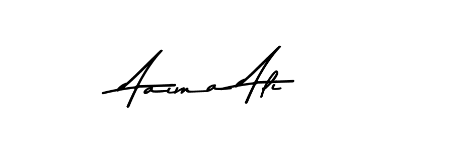 Design your own signature with our free online signature maker. With this signature software, you can create a handwritten (Asem Kandis PERSONAL USE) signature for name Aaima Ali. Aaima Ali signature style 9 images and pictures png