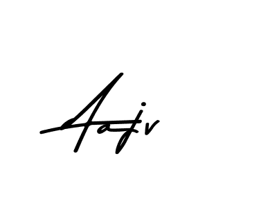 Aajv stylish signature style. Best Handwritten Sign (Asem Kandis PERSONAL USE) for my name. Handwritten Signature Collection Ideas for my name Aajv. Aajv signature style 9 images and pictures png