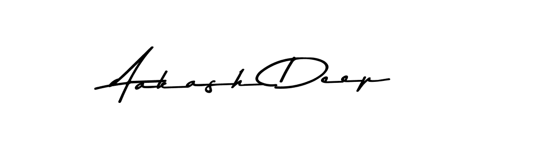 Make a beautiful signature design for name Aakash Deep. With this signature (Asem Kandis PERSONAL USE) style, you can create a handwritten signature for free. Aakash Deep signature style 9 images and pictures png