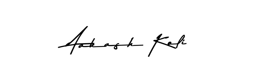 Make a beautiful signature design for name Aakash Koli. Use this online signature maker to create a handwritten signature for free. Aakash Koli signature style 9 images and pictures png