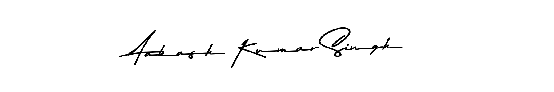 Aakash Kumar Singh stylish signature style. Best Handwritten Sign (Asem Kandis PERSONAL USE) for my name. Handwritten Signature Collection Ideas for my name Aakash Kumar Singh. Aakash Kumar Singh signature style 9 images and pictures png