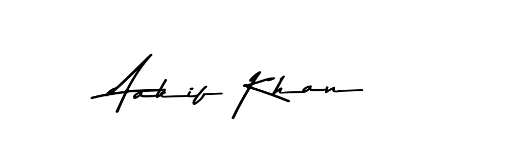 Aakif Khan stylish signature style. Best Handwritten Sign (Asem Kandis PERSONAL USE) for my name. Handwritten Signature Collection Ideas for my name Aakif Khan. Aakif Khan signature style 9 images and pictures png