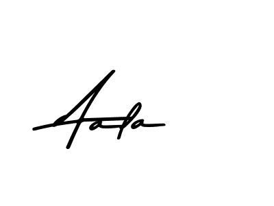 You should practise on your own different ways (Asem Kandis PERSONAL USE) to write your name (Aala) in signature. don't let someone else do it for you. Aala signature style 9 images and pictures png