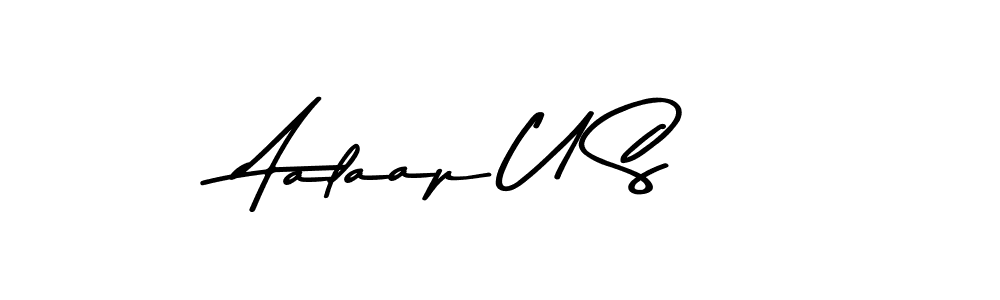 It looks lik you need a new signature style for name Aalaap U S. Design unique handwritten (Asem Kandis PERSONAL USE) signature with our free signature maker in just a few clicks. Aalaap U S signature style 9 images and pictures png