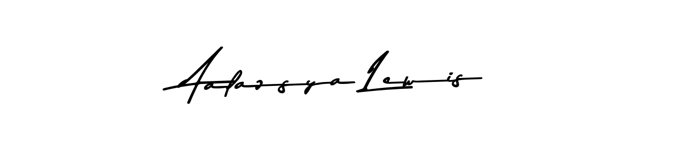 Similarly Asem Kandis PERSONAL USE is the best handwritten signature design. Signature creator online .You can use it as an online autograph creator for name Aalazsya Lewis. Aalazsya Lewis signature style 9 images and pictures png