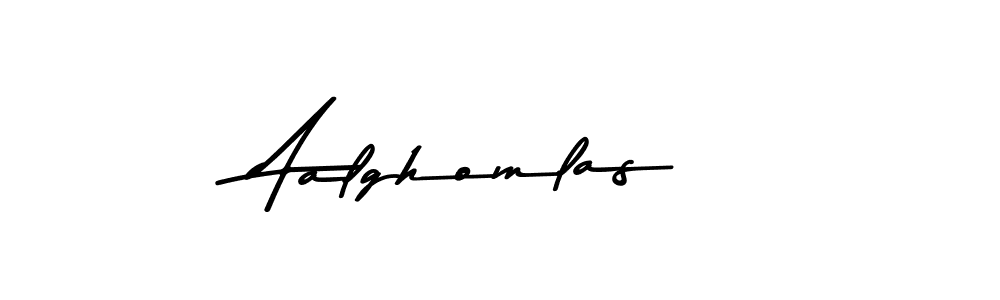 Aalghomlas stylish signature style. Best Handwritten Sign (Asem Kandis PERSONAL USE) for my name. Handwritten Signature Collection Ideas for my name Aalghomlas. Aalghomlas signature style 9 images and pictures png