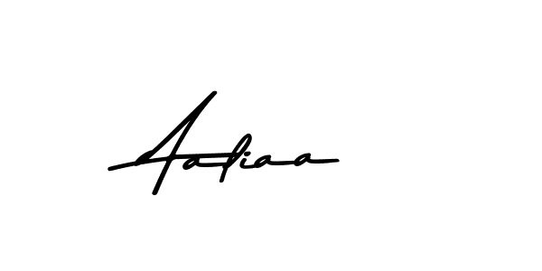 Make a beautiful signature design for name Aaliaa. With this signature (Asem Kandis PERSONAL USE) style, you can create a handwritten signature for free. Aaliaa signature style 9 images and pictures png