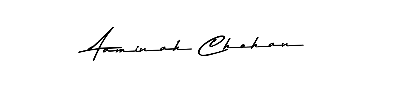How to make Aaminah Chohan signature? Asem Kandis PERSONAL USE is a professional autograph style. Create handwritten signature for Aaminah Chohan name. Aaminah Chohan signature style 9 images and pictures png