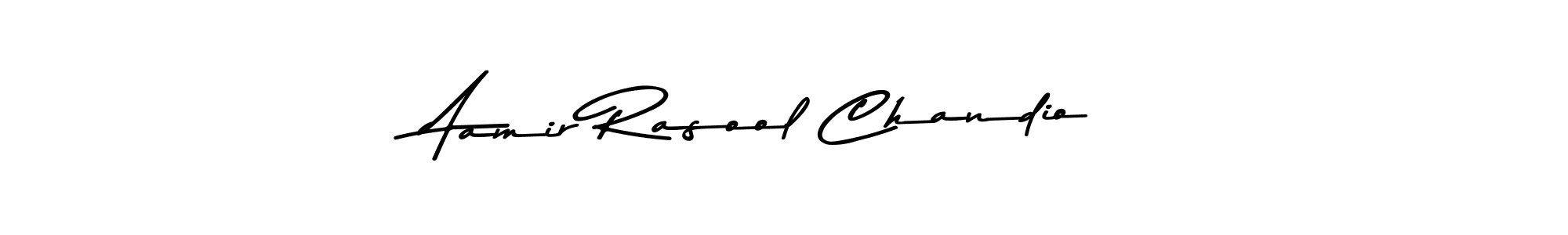 Make a beautiful signature design for name Aamir Rasool Chandio. Use this online signature maker to create a handwritten signature for free. Aamir Rasool Chandio signature style 9 images and pictures png