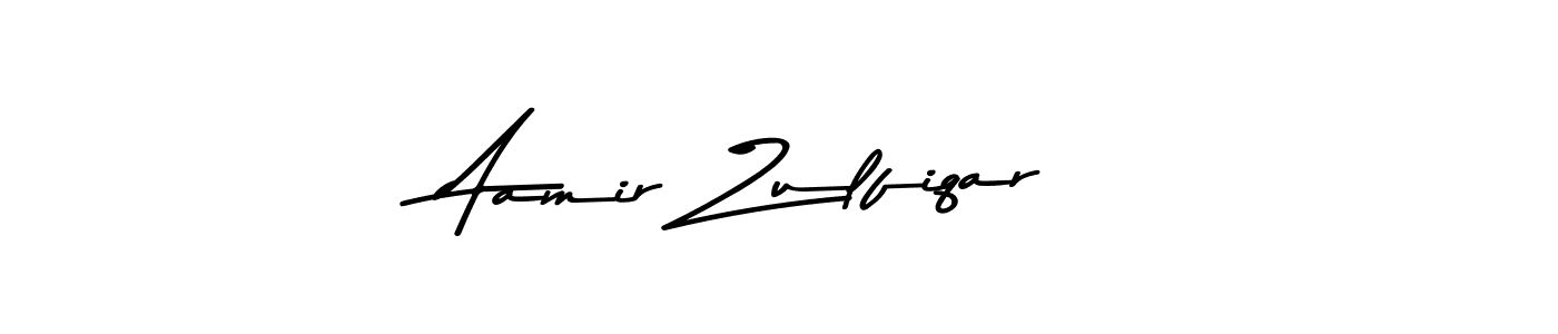 Also You can easily find your signature by using the search form. We will create Aamir Zulfiqar name handwritten signature images for you free of cost using Asem Kandis PERSONAL USE sign style. Aamir Zulfiqar signature style 9 images and pictures png
