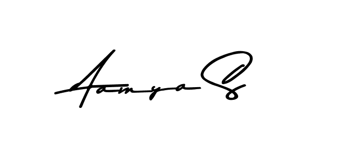 Aamya S stylish signature style. Best Handwritten Sign (Asem Kandis PERSONAL USE) for my name. Handwritten Signature Collection Ideas for my name Aamya S. Aamya S signature style 9 images and pictures png