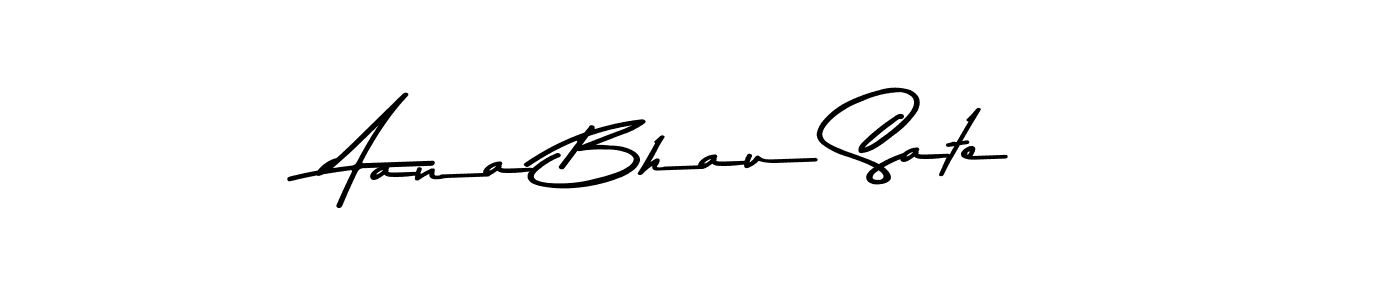 It looks lik you need a new signature style for name Aana Bhau Sate. Design unique handwritten (Asem Kandis PERSONAL USE) signature with our free signature maker in just a few clicks. Aana Bhau Sate signature style 9 images and pictures png