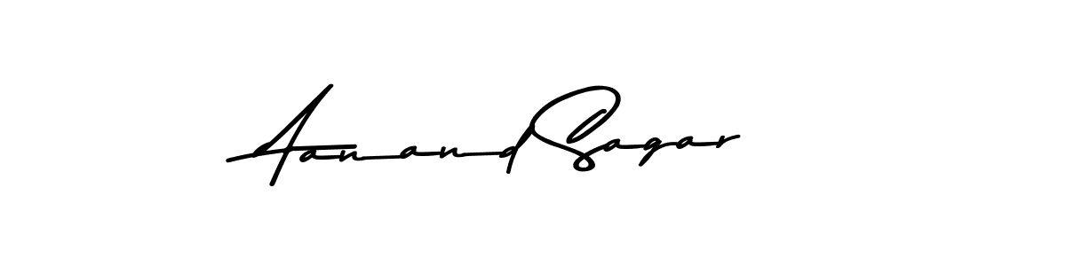 Design your own signature with our free online signature maker. With this signature software, you can create a handwritten (Asem Kandis PERSONAL USE) signature for name Aanand Sagar. Aanand Sagar signature style 9 images and pictures png