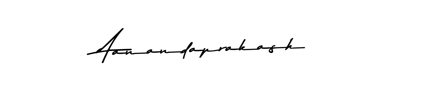 Aanandaprakash stylish signature style. Best Handwritten Sign (Asem Kandis PERSONAL USE) for my name. Handwritten Signature Collection Ideas for my name Aanandaprakash. Aanandaprakash signature style 9 images and pictures png