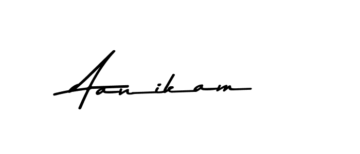 How to make Aanikam signature? Asem Kandis PERSONAL USE is a professional autograph style. Create handwritten signature for Aanikam name. Aanikam signature style 9 images and pictures png