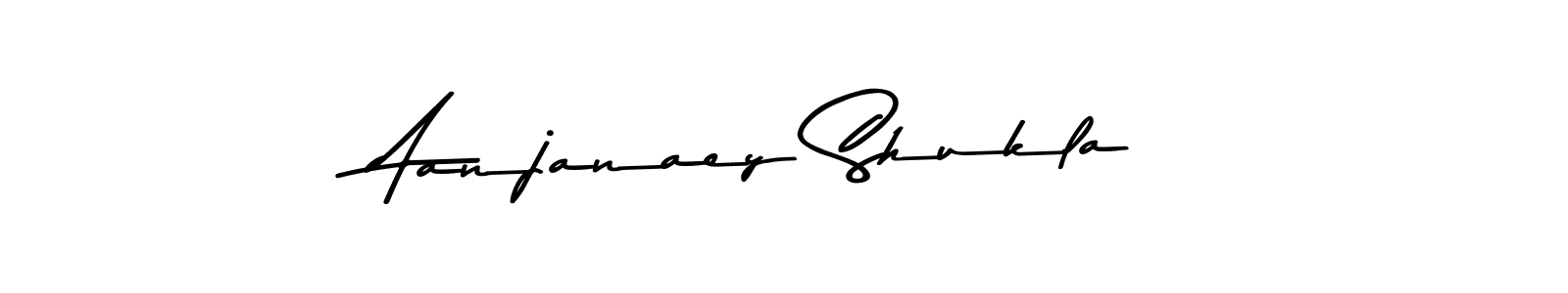 This is the best signature style for the Aanjanaey Shukla name. Also you like these signature font (Asem Kandis PERSONAL USE). Mix name signature. Aanjanaey Shukla signature style 9 images and pictures png