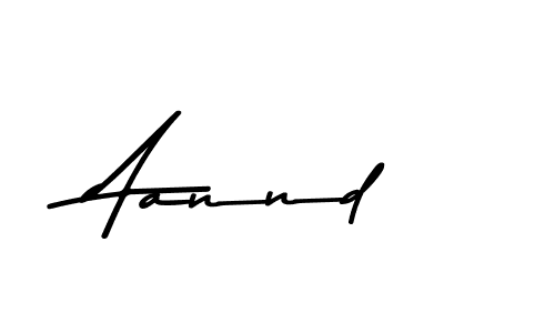 Use a signature maker to create a handwritten signature online. With this signature software, you can design (Asem Kandis PERSONAL USE) your own signature for name Aannd. Aannd signature style 9 images and pictures png