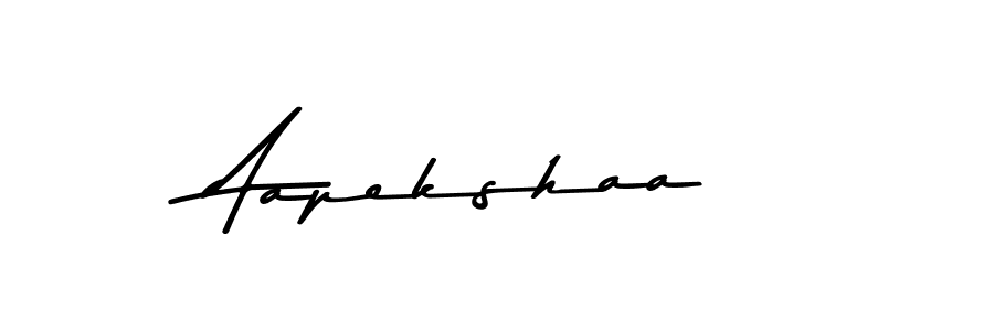 How to make Aapekshaa signature? Asem Kandis PERSONAL USE is a professional autograph style. Create handwritten signature for Aapekshaa name. Aapekshaa signature style 9 images and pictures png