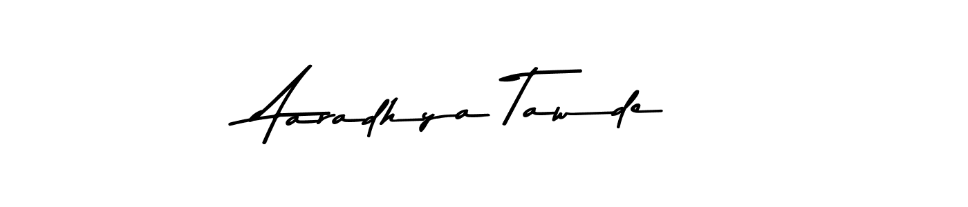 You should practise on your own different ways (Asem Kandis PERSONAL USE) to write your name (Aaradhya Tawde) in signature. don't let someone else do it for you. Aaradhya Tawde signature style 9 images and pictures png