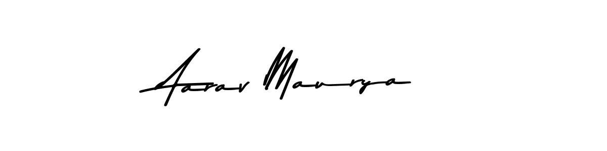 You can use this online signature creator to create a handwritten signature for the name Aarav Maurya. This is the best online autograph maker. Aarav Maurya signature style 9 images and pictures png