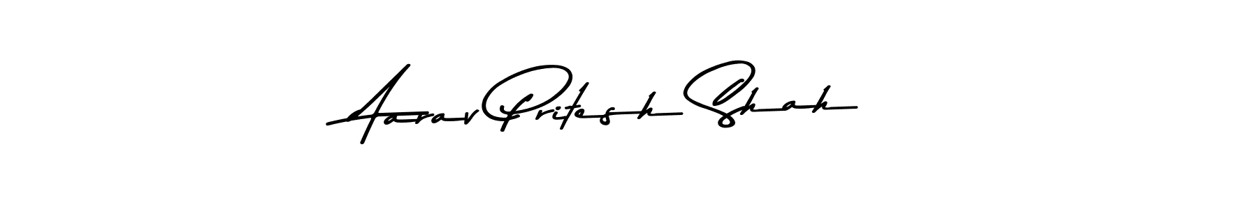 Make a beautiful signature design for name Aarav Pritesh Shah. Use this online signature maker to create a handwritten signature for free. Aarav Pritesh Shah signature style 9 images and pictures png