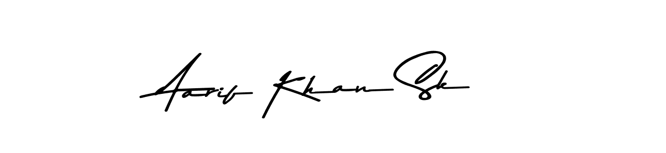 Use a signature maker to create a handwritten signature online. With this signature software, you can design (Asem Kandis PERSONAL USE) your own signature for name Aarif Khan Sk. Aarif Khan Sk signature style 9 images and pictures png