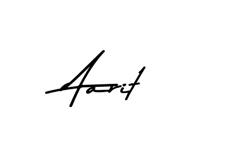 Use a signature maker to create a handwritten signature online. With this signature software, you can design (Asem Kandis PERSONAL USE) your own signature for name Aarit. Aarit signature style 9 images and pictures png