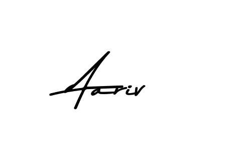 Make a short Aariv signature style. Manage your documents anywhere anytime using Asem Kandis PERSONAL USE. Create and add eSignatures, submit forms, share and send files easily. Aariv signature style 9 images and pictures png